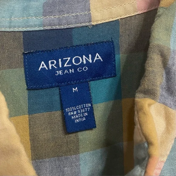 *SOLD* Arizona Jean Co. Men’s Button Down Shirt - Picture 3 of 3